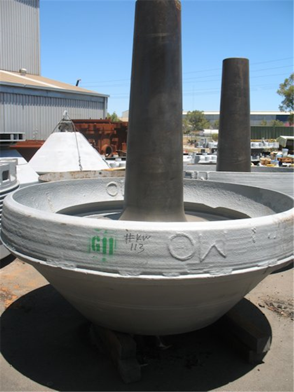 Spare Head and Mainshaft for SYMONS-NORDBERG SXHD 7' Cone Crusher  